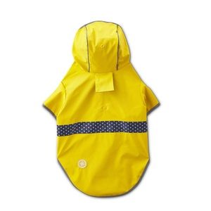 Reversible Yellow Raincoat for Dog
